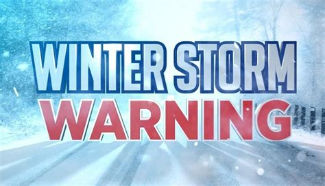 winter storm warning today